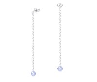 Dangling Chain Silver Earring STC-2216